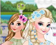 ltztets - Bride Elsa and bridesmaid Anna