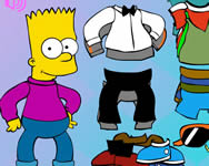 Bart Simpson dressup ltztets jtkok