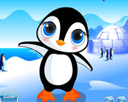 Penguin dress up online jtk