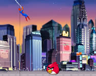 ltztets - Spiderman save Angry Birds